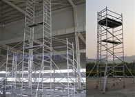 Alloy Aluminium Mobile Tower Scaffold Lightweight Scaffold Tower Platform 272kg Load Capacity