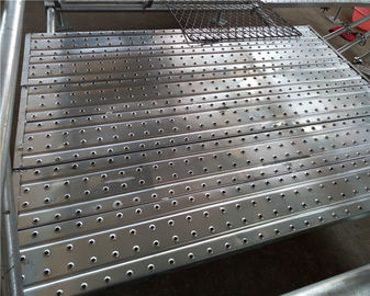 Safty Pre Galvanized Steel Scaffold Planks Suspended Catwalk For Scaffold