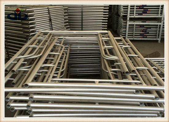 Q235 Building Frame perancah, Walk through frame, H frame, Ladder frame, Mason frame scaffolding