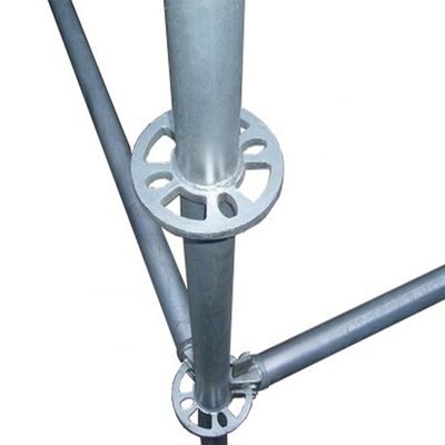 Bangunan Dan Konstruksi Berkualitas Tinggi Galvanis Perancah, Bahan, Sistem Ringlock Perancah standar SGS
